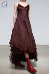 Marc Le Bihan Slip Dress France MLB-2105-AUBERGINE 2105 2104